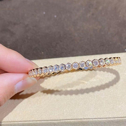 Miro BEE LOVE GOLD BRACELET FULL DIAMOND