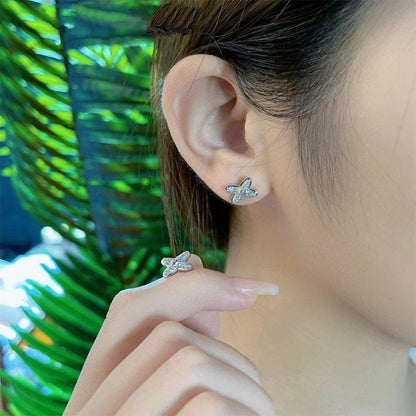 Miro JEUX DE SILVER DIAMOND EARRINGS