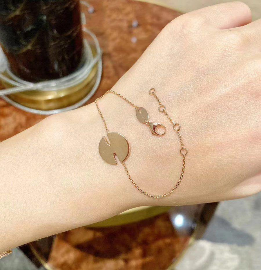 Miro JEUX DE BRACELET MOP ピンクゴールドダイヤモンド