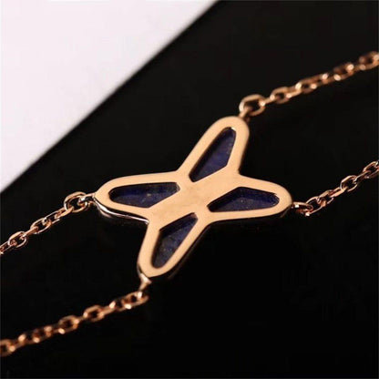Miro Hollow Design Four-Leaf Clover Flower Shape Ring