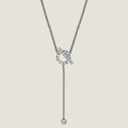 Miro FINESSE SILVER DIAMOND NECKLACE