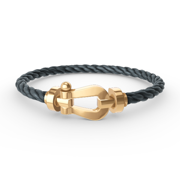 Miro FORCE LARGE HORSESHOE NO DIAMOND BRACELET GOLD