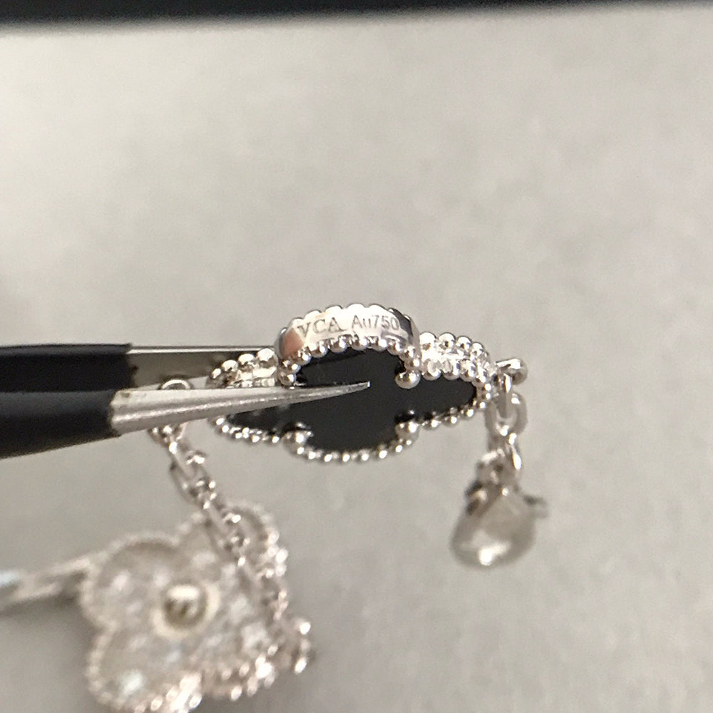 [Miro ]New CLOVER 5 MOTIF ONYXS BRACELET COLLECTION