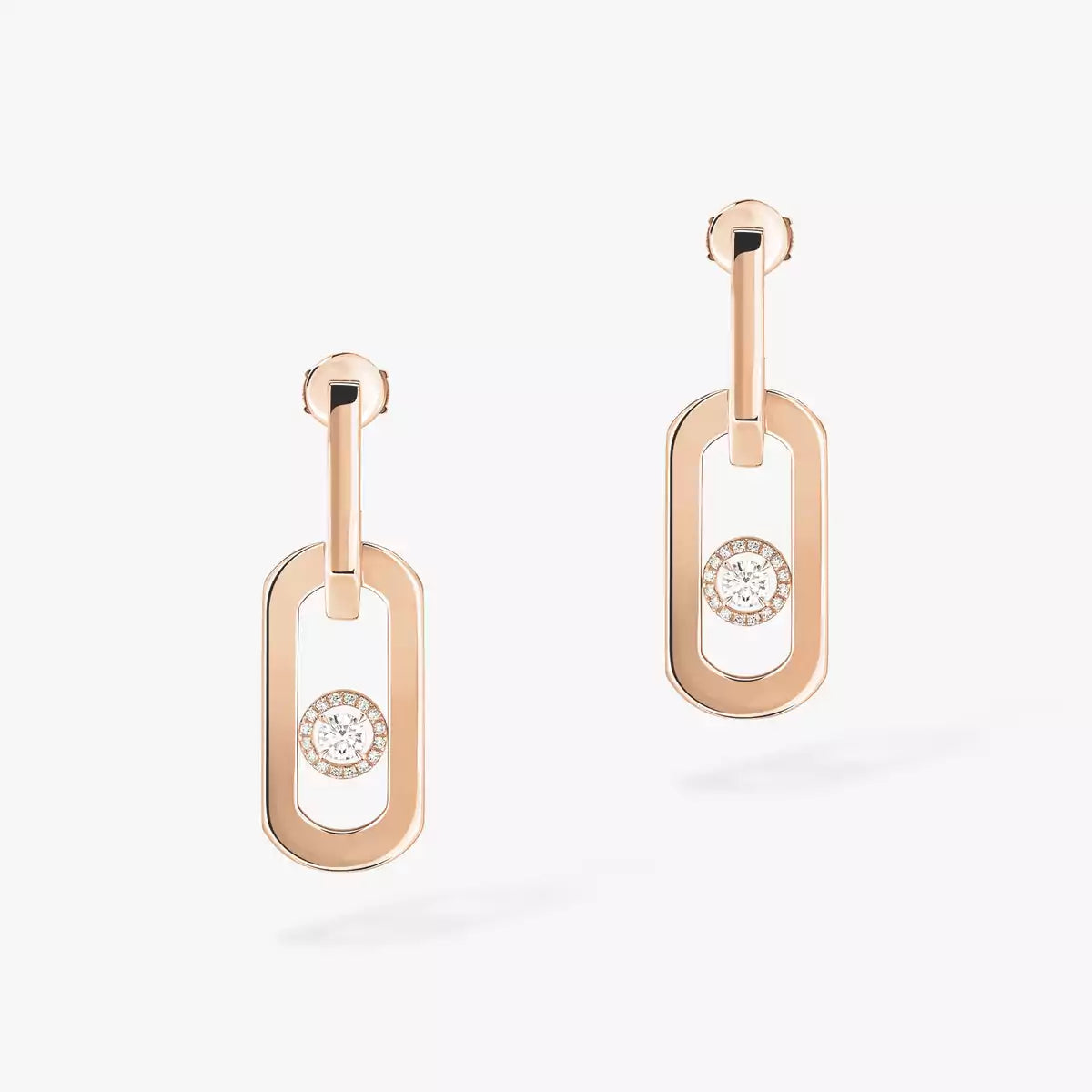 [Miro ] So Move XL Diamond Hoop Earring