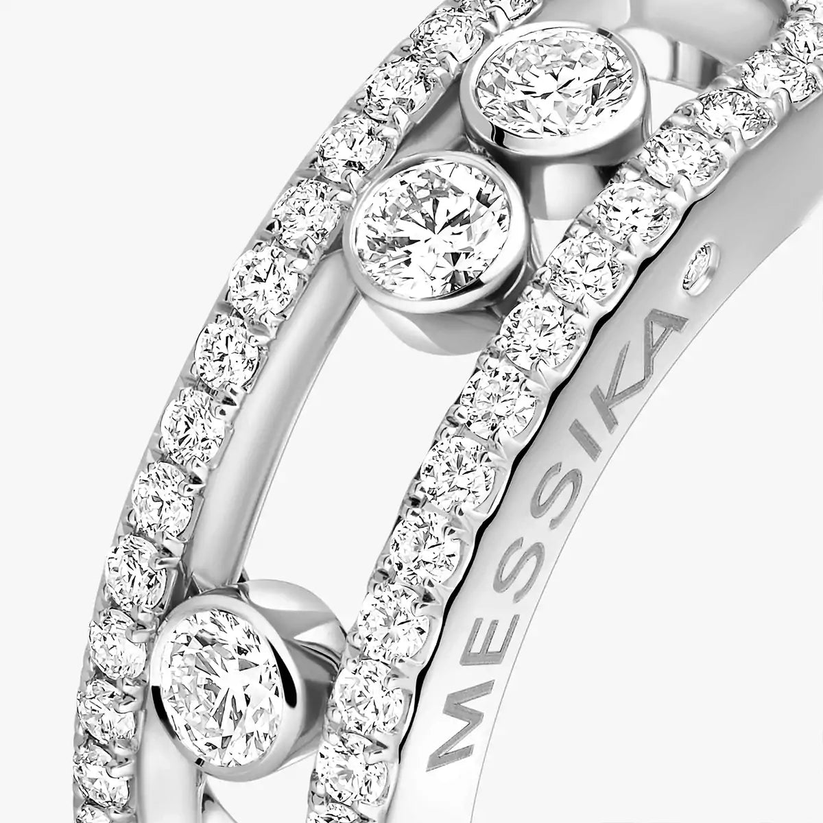 [Miro ] Move Gold Diamond Pave_ Ring