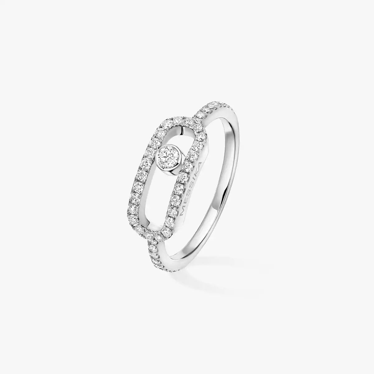 [Miro ]Move Uno Diamond Ring in Gold