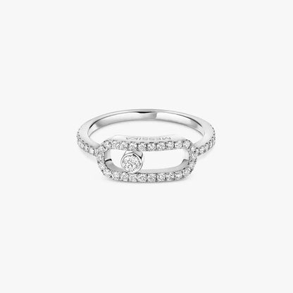 [Miro ]Move Uno Diamond Ring in Gold