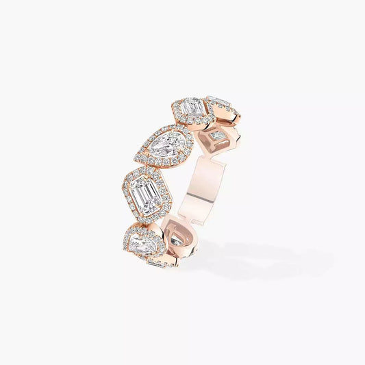 [Miro ]Diamond Wedding Ring My Twin