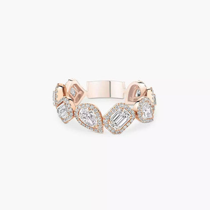 [Miro ]Diamond Wedding Ring My Twin