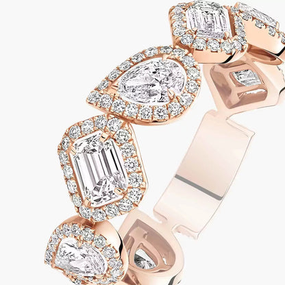 [Miro ]Diamond Wedding Ring My Twin