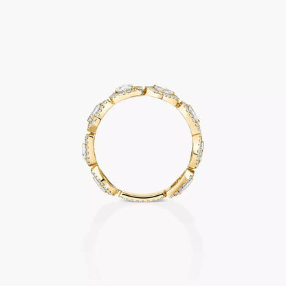 [Miro ]Diamond Wedding Ring My Twin