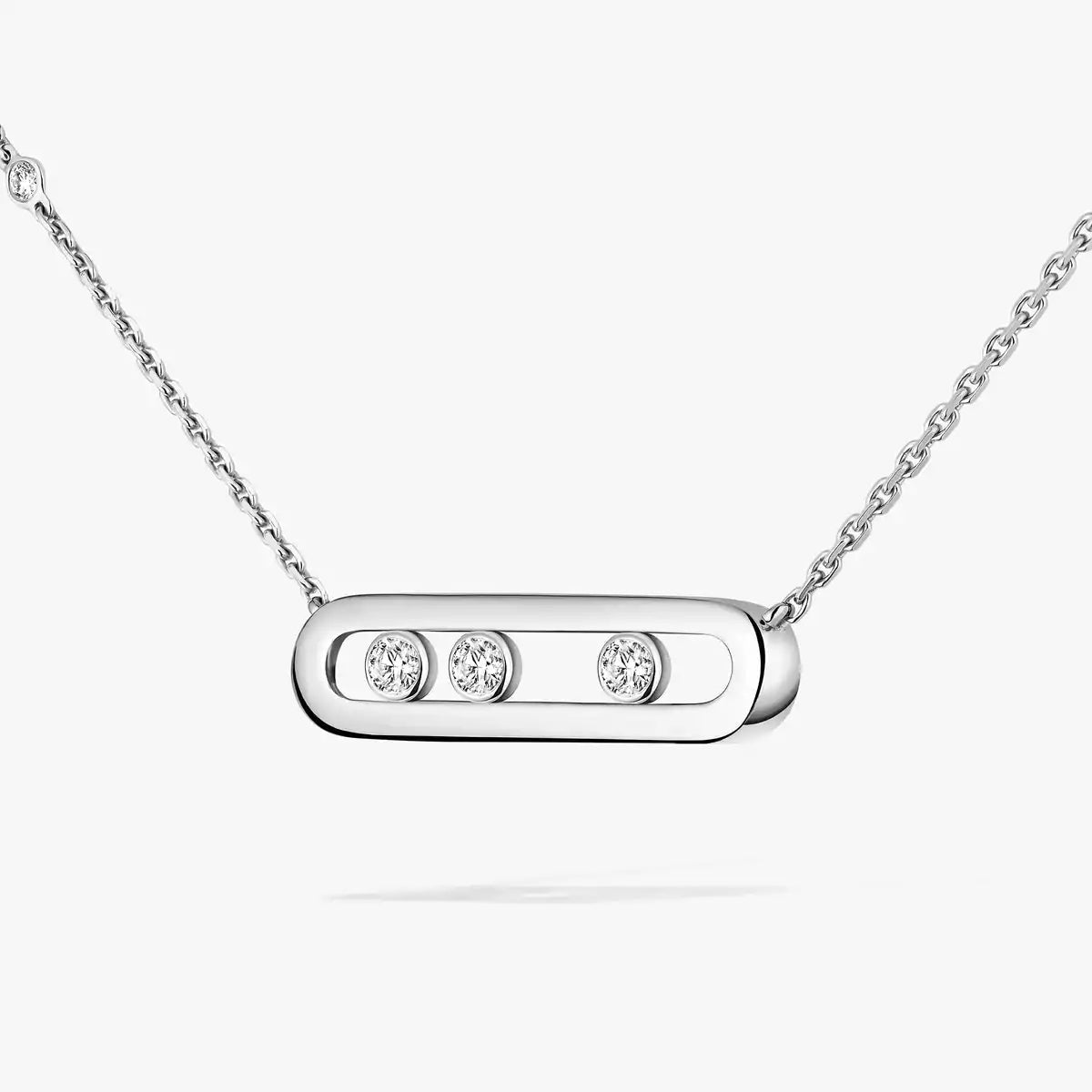 [Miro ] Baby Move Gold Diamond Necklace