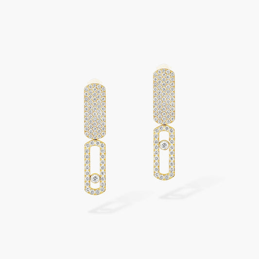 [Miro ]Imperial Move SM Diamond Earrings