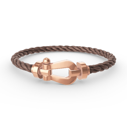 Miro FORCE LARGE HORSESHOE NO DIAMOND BRACELET ROSE GOLD