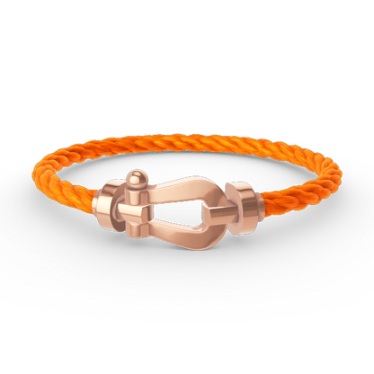 Miro FORCE LARGE HORSESHOE NO DIAMOND BRACELET ROSE GOLD