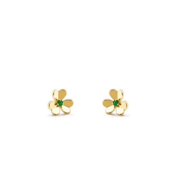 Miro FRIVOLE FLOWER マラカイト イヤリング