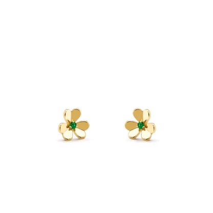 Miro FRIVOLE FLOWER マラカイト イヤリング