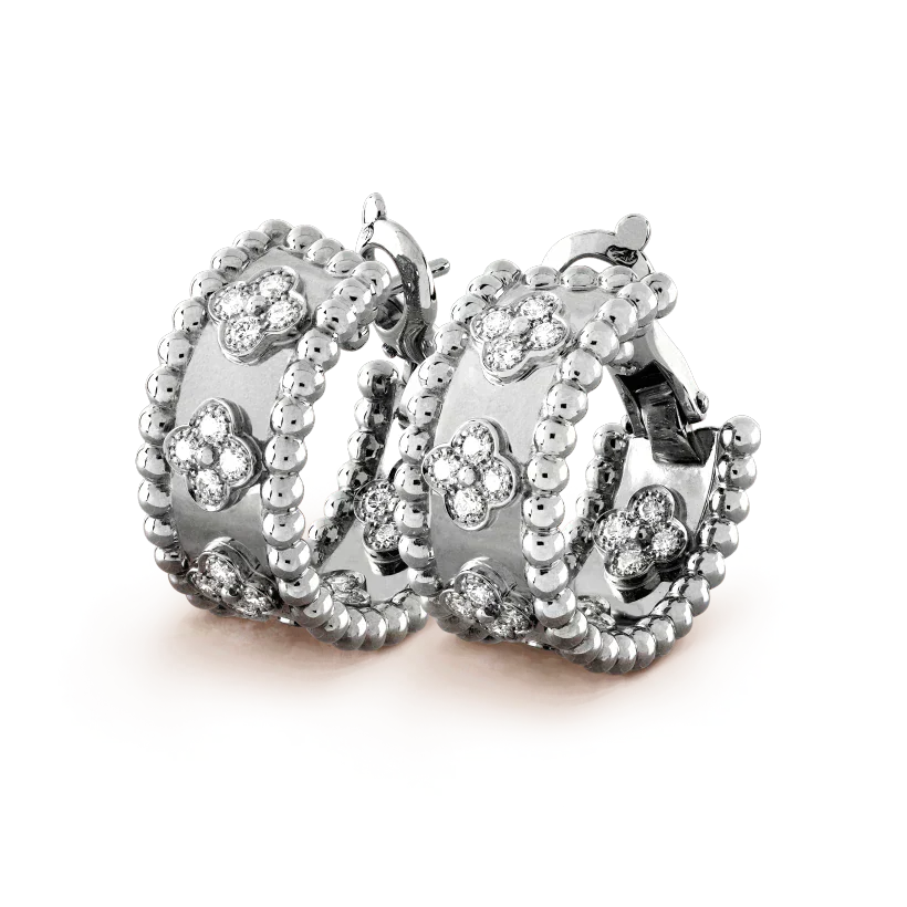 ミロ　ペルレ　ダイヤモンドピアス