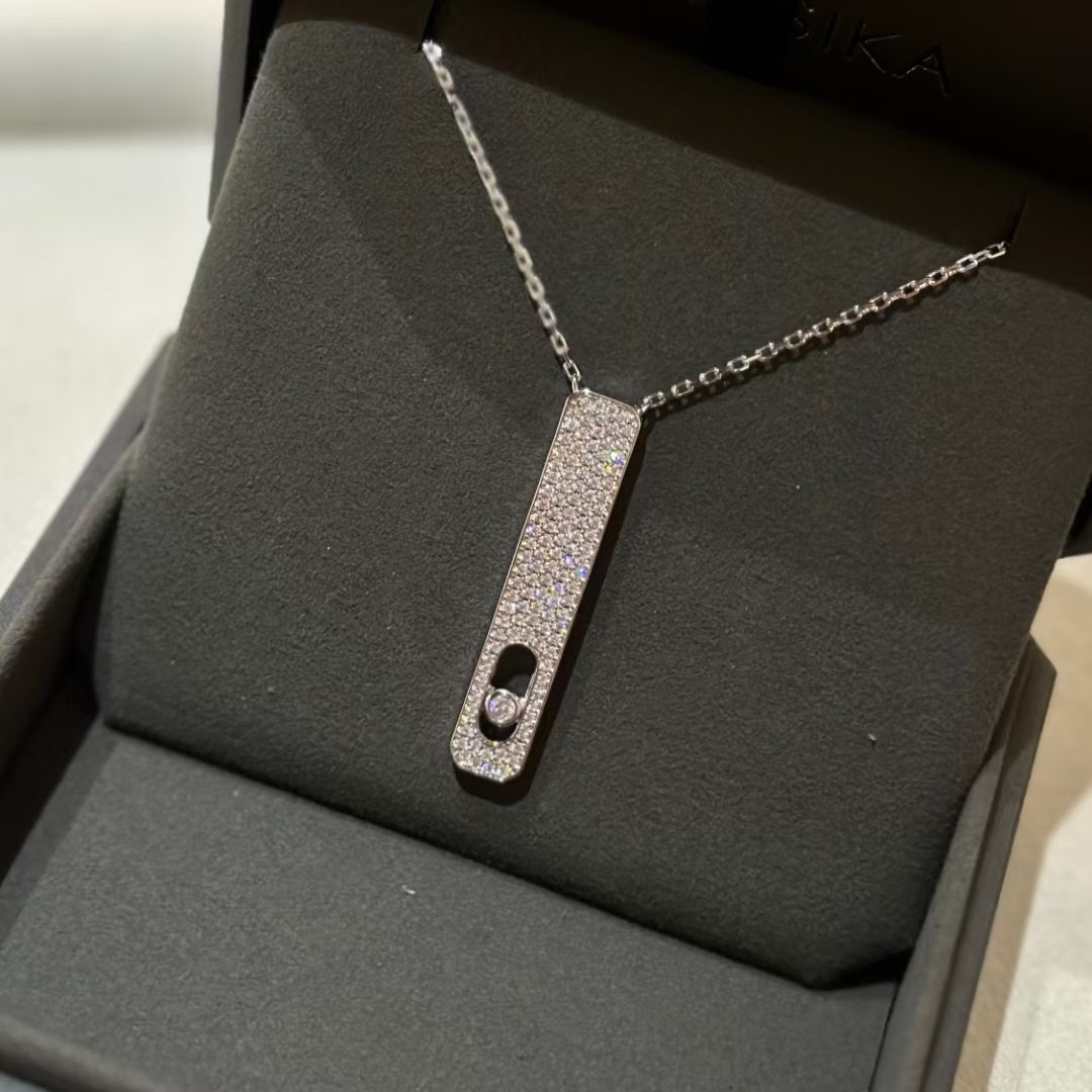 [Miro ]MY FIRST DIAMOND PAVED NECKLACE