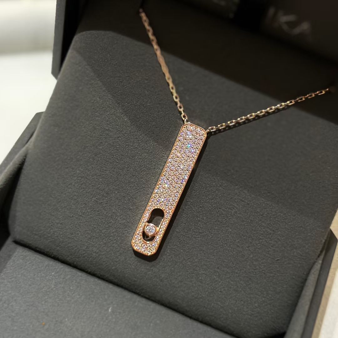 [Miro ]MY FIRST DIAMOND PAVED NECKLACE