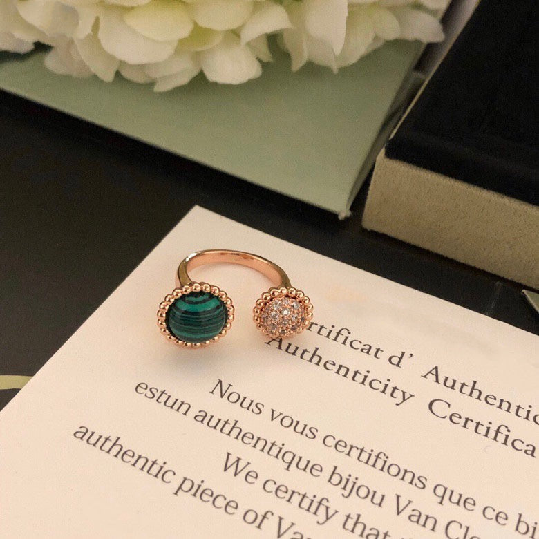 Miro PERLEE COULEURS DIAMOND ROSE GOLD BETWEEN THE FINGER RING
