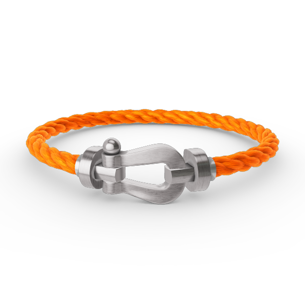 Miro FORCE LARGE HORSESHOE NO DIAMOND BRACELET SILVER