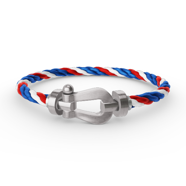 Miro FORCE LARGE HORSESHOE NO DIAMOND BRACELET SILVER