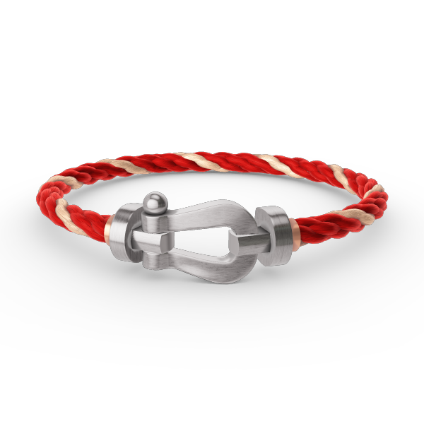 Miro FORCE LARGE HORSESHOE NO DIAMOND BRACELET SILVER
